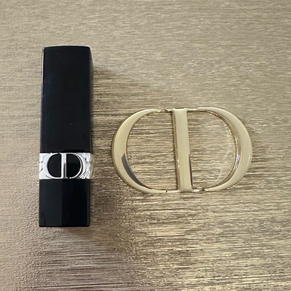 Rouge Dior Lipstick Shade Satin Balm 999 NEW Refillable Case No Box - Picture 7 of 9